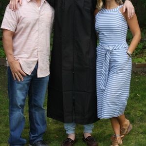 Wide leg cropped pants romper